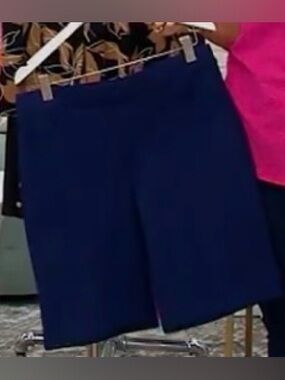 Isaac Mizrahi Live! Tall Solid Ponte Bermuda Shorts